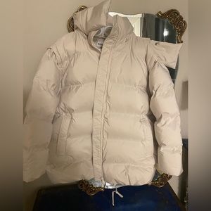 Air Puffer Jacket - Off white/Beige